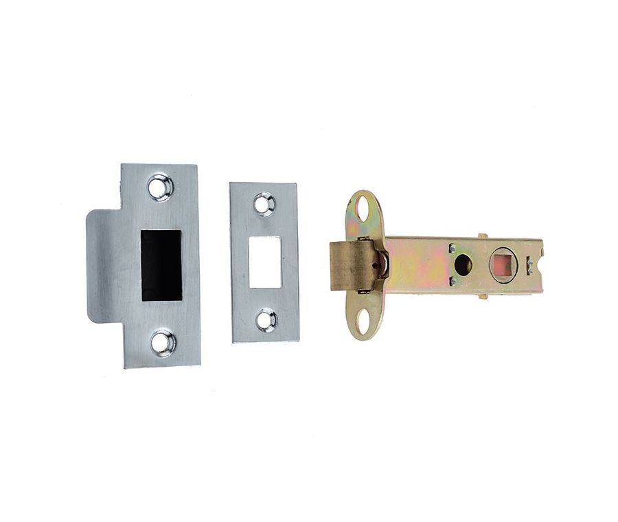Frelan 150mm SS/PB double sprung tubular latch
