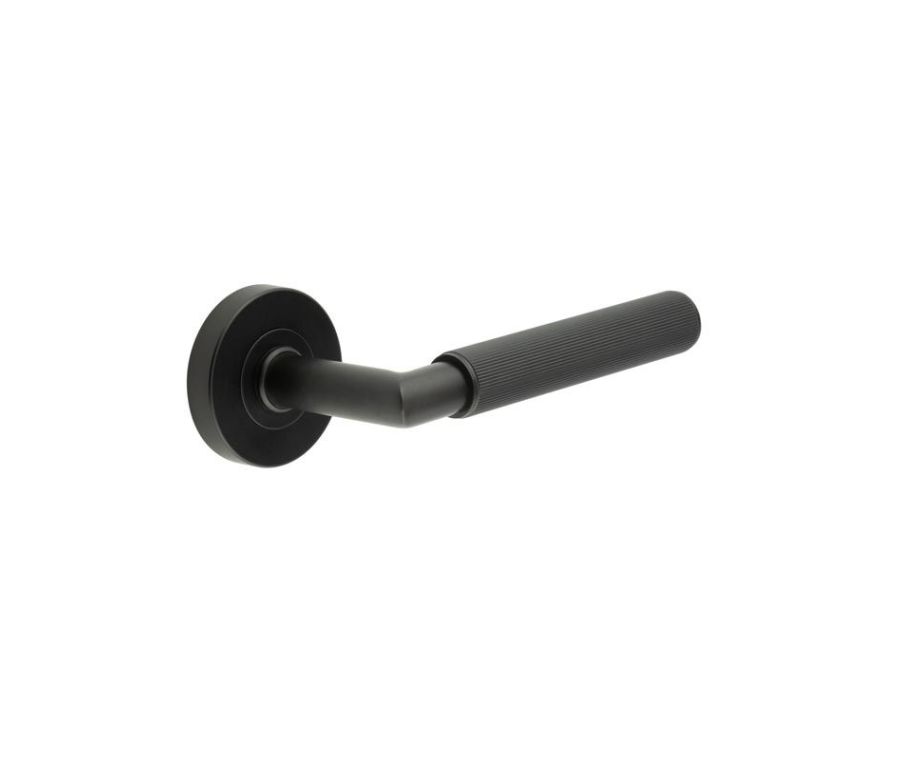 Set Matt Black Grade 316 Linear Lever Furniture | JMB402