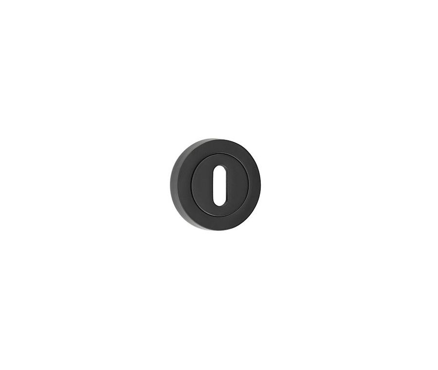 Frelan Matte Black 50mm Standard escutcheon | JMB503