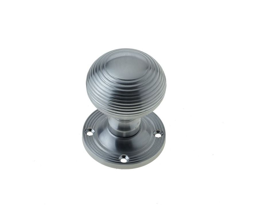 Frelan SC Reeded mortice knob