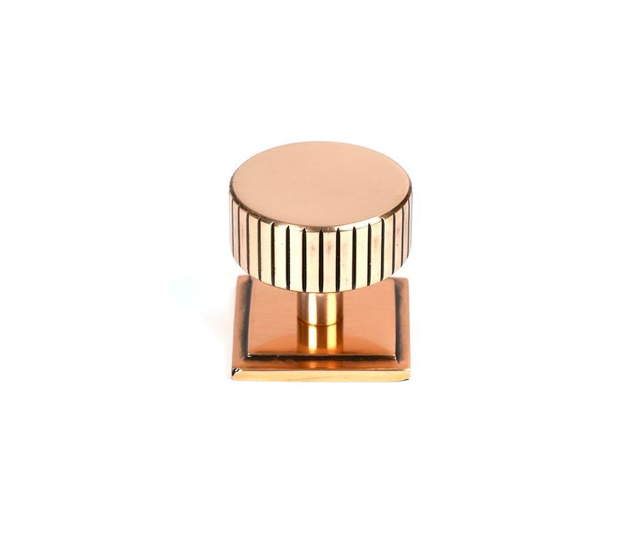 Anvil Polished Bronze Judd 38mm Cabinet Knob (Square) | 50480