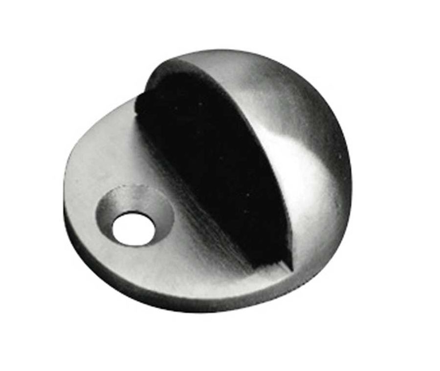 Frelan 50mm Dia. SSS Oval door stop