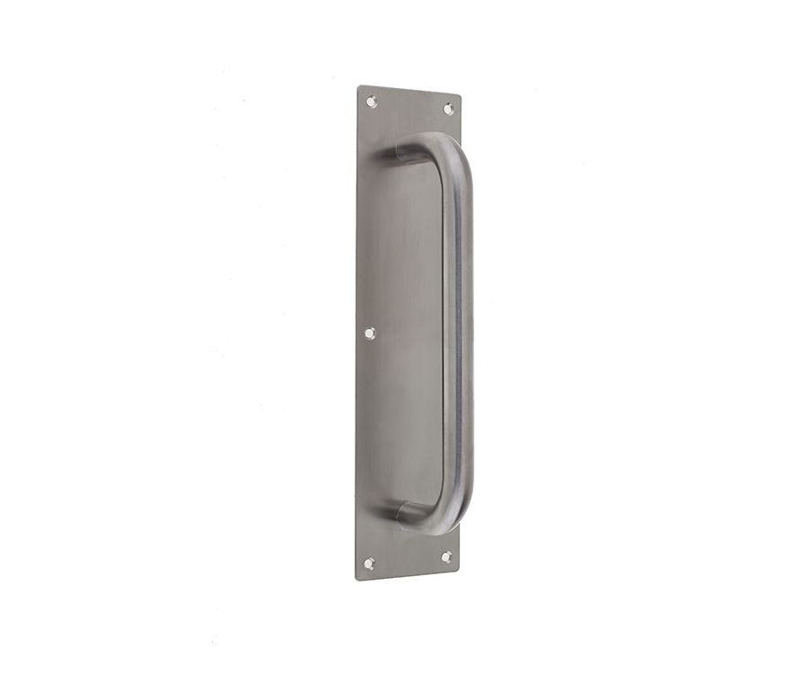 Frelan 225x19mm SSS Pull handle on 305x75mm plate
