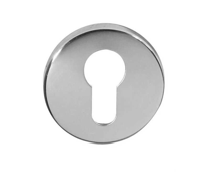 Frelan 52x8mm SSS Euro profile escutcheon Grade 304