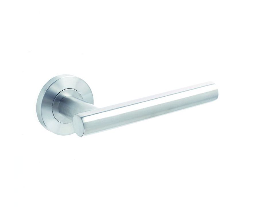 Frelan 19mm Dia. SSS Atlanta lever on 8mm rose grade 304