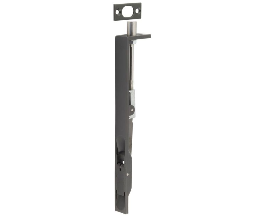 Frelan 200x20mm Dark Bronze Lever action flush bolt | JSS51DB