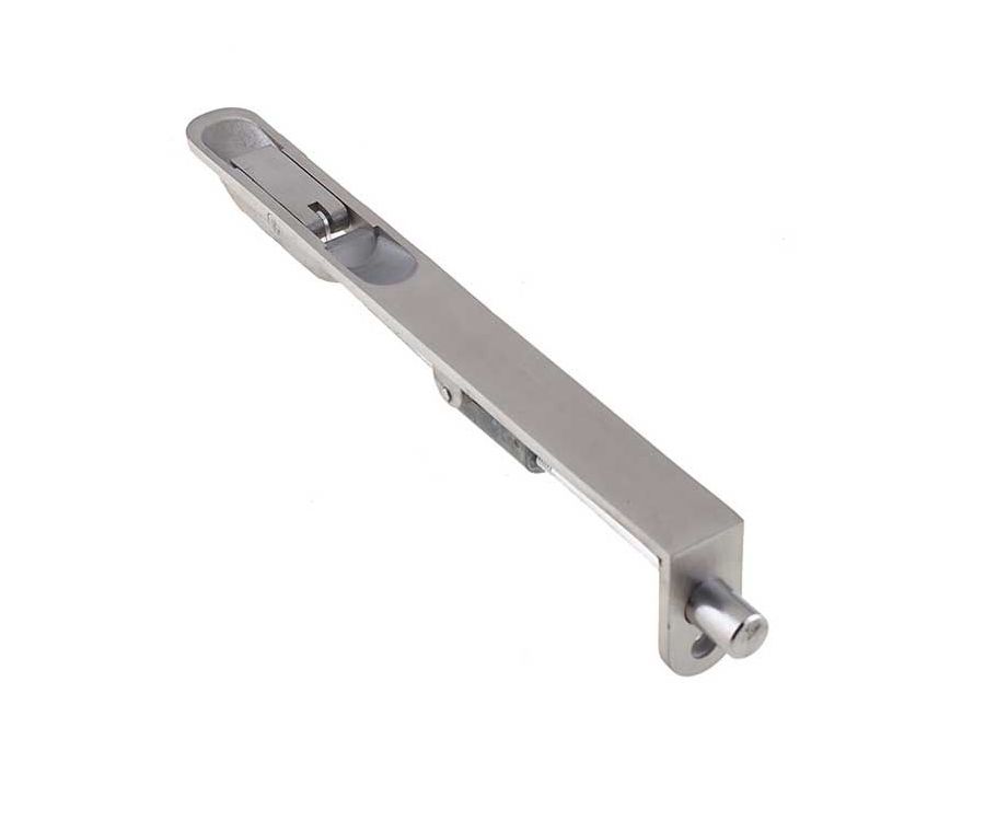 Frelan 200x20mm SSS Lever action radiused flush bolt | JSS51R