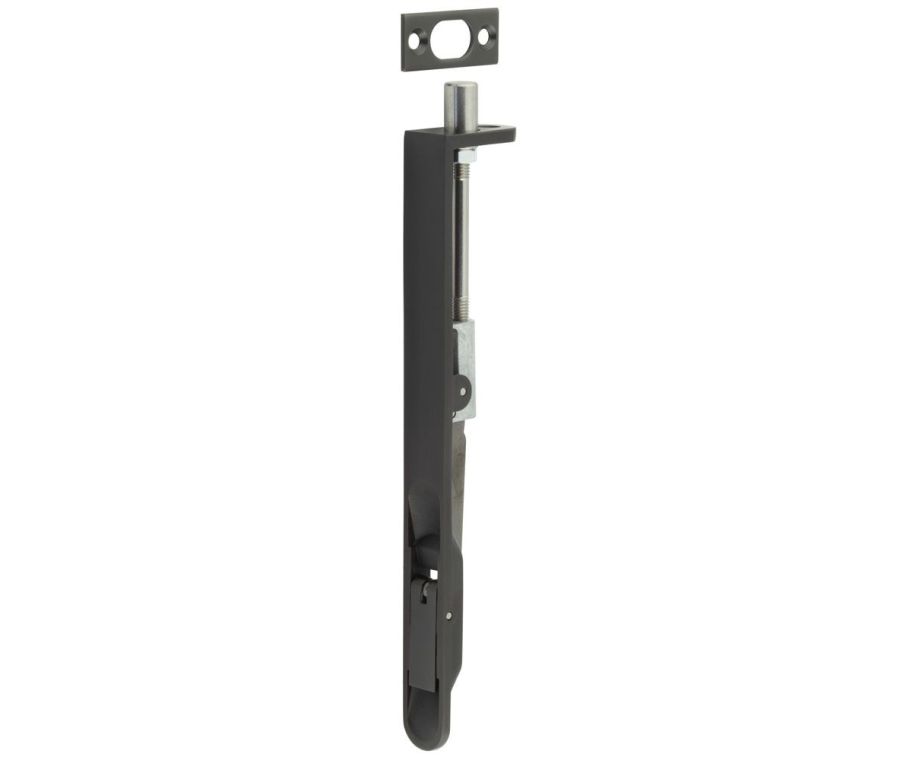 200x20mm Dark Bronze Lever action radiused flush bolt | JSS51RDB