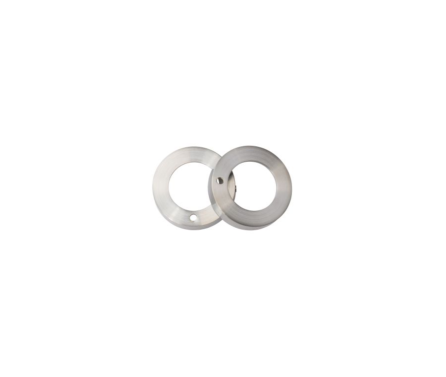 Jigtech Satin Chrome Round Privacy Rose Cover | JTA5201