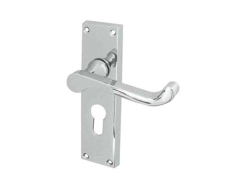 Frelan 153x41mm PC Scroll euro lever lock