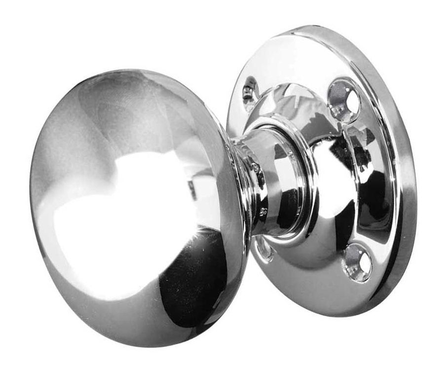 Frelan 51mm PC Mortice knob unsprung