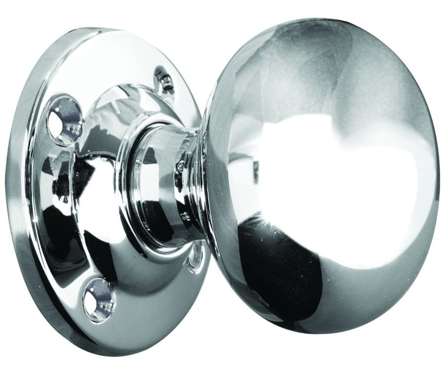 Frelan 57mm PC Mortice knob unsprung