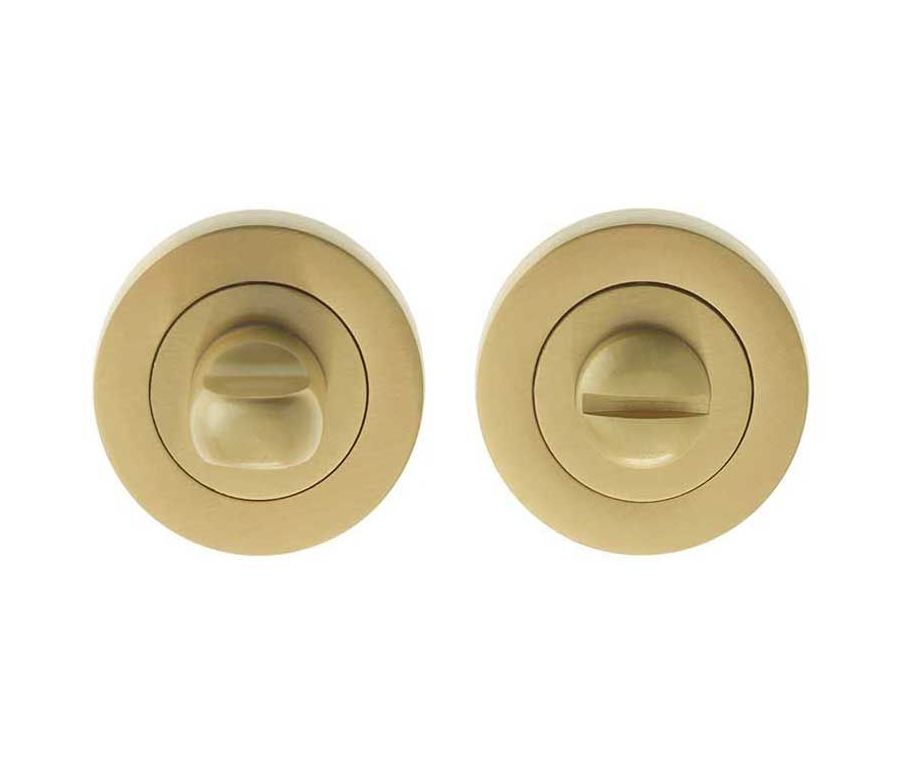 Frelan 50x10mm Satin Brass turn & release | JV2666SB