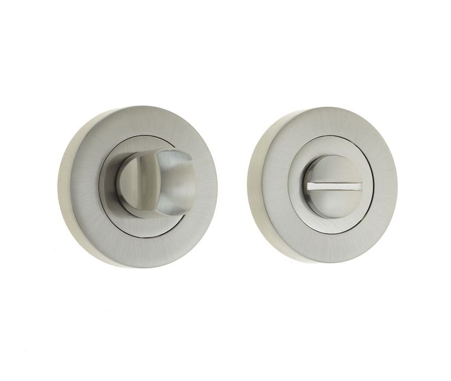 Frelan 50x10mm Satin Nickel turn & release | JV2666SN
