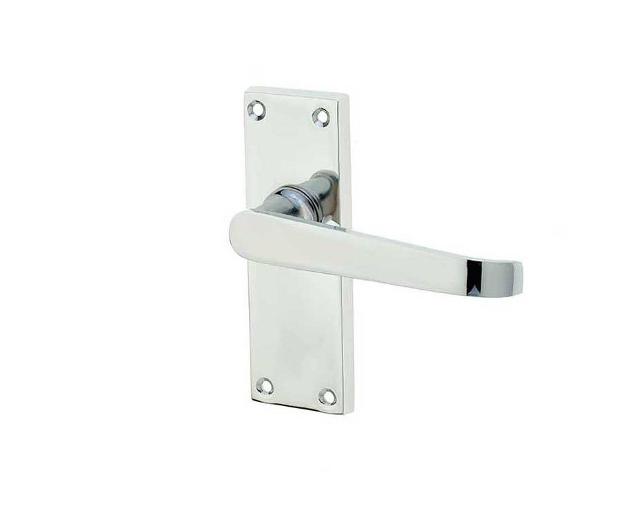 Frelan 118x41mm PC Straight lever latch set