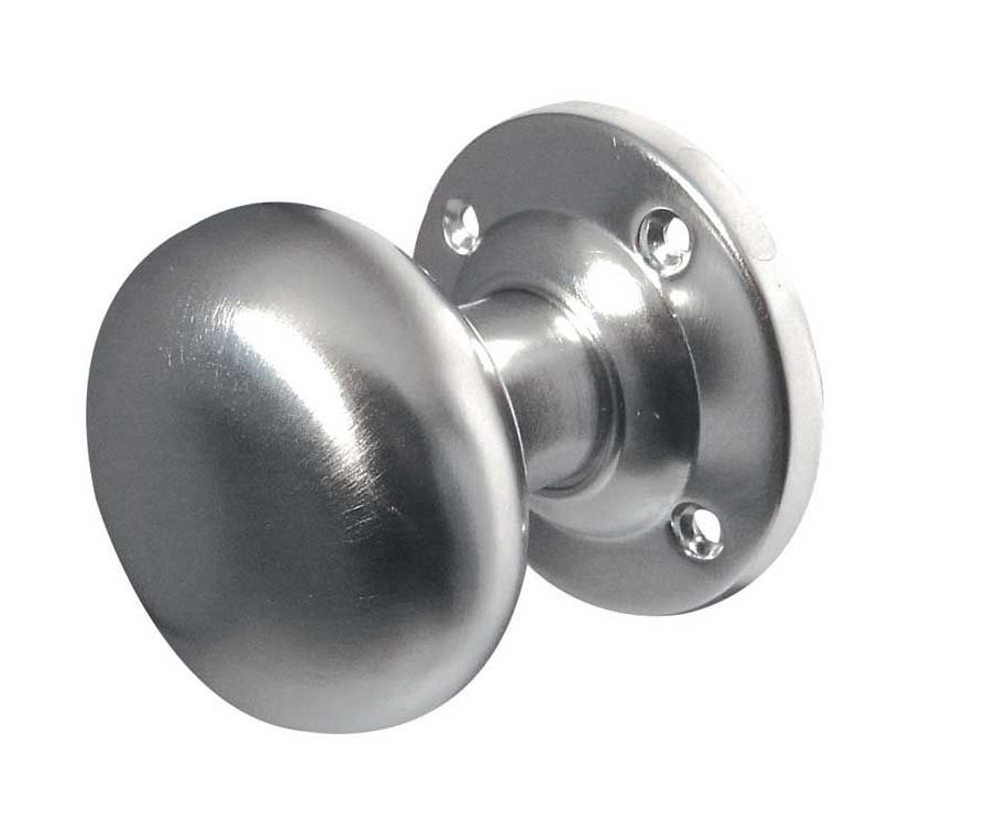 Frelan 52mm Dia. SC Mushroom mortice knob