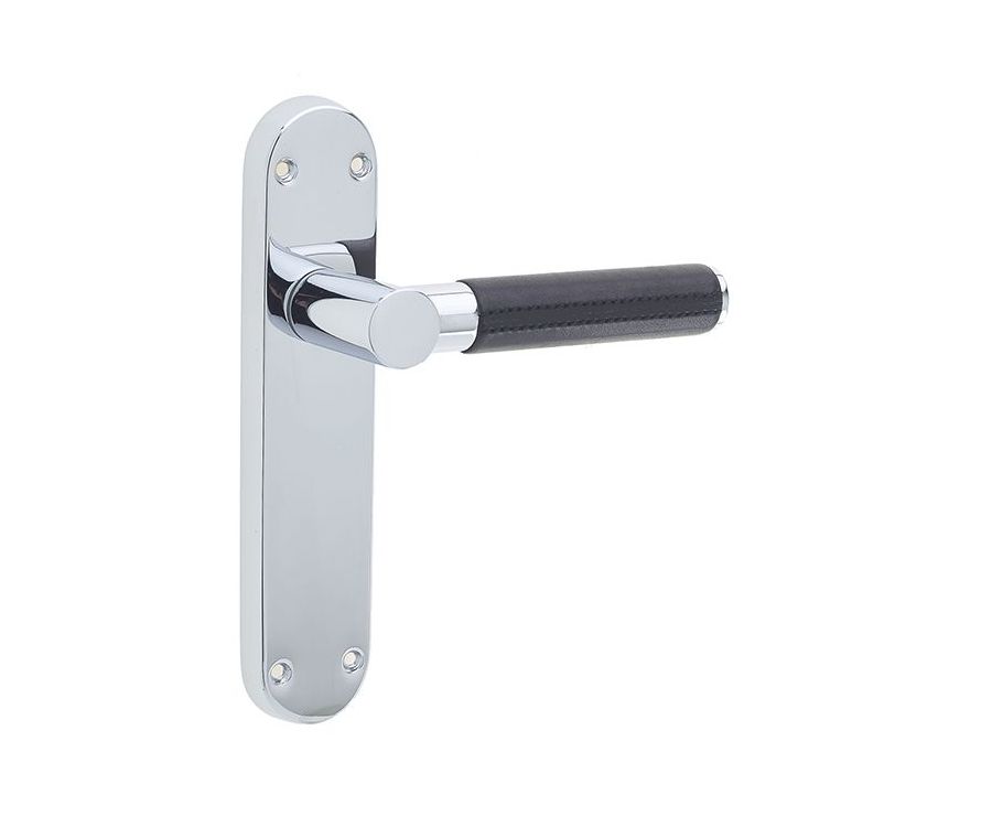 Frelan ASCOT LATCH FURNITURE BLACK LEATHER PC