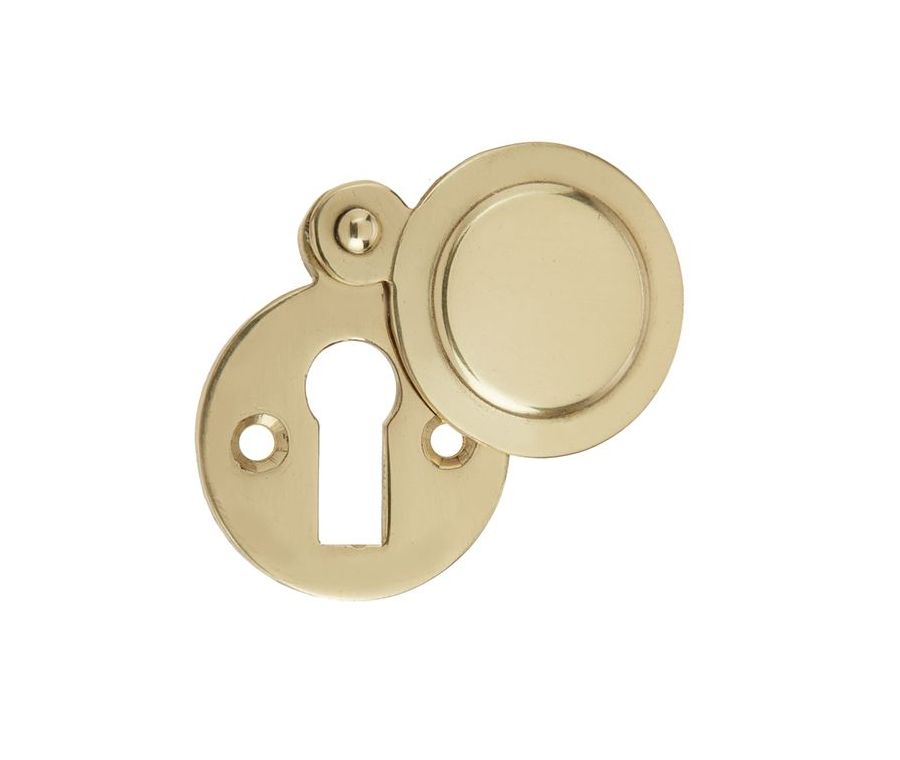 Frelan 32mm Dia.PB covered escutcheon