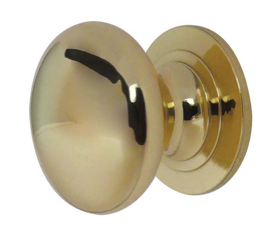 Frelan 25mm PB Cupboard knob