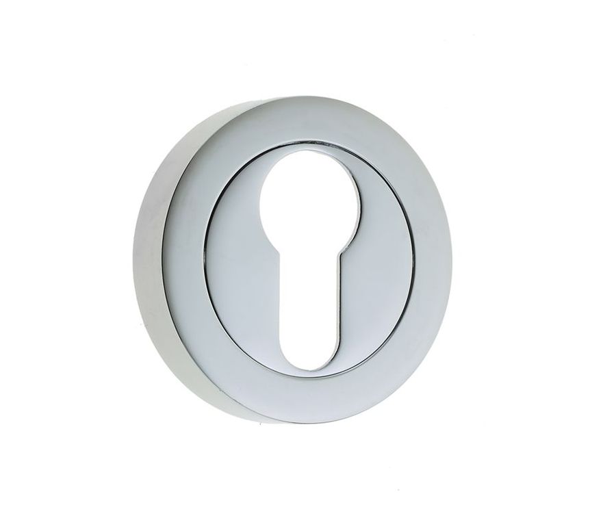Frelan Polished Chrome euro escutcheon | JV503EPC