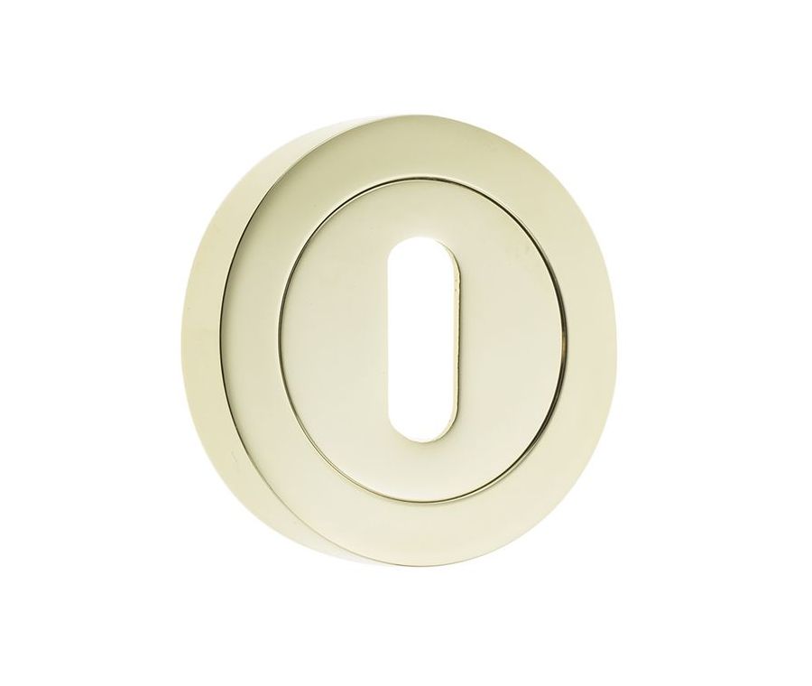 Frelan 50mm PVD Brass standard escutcheon | JV503PVD