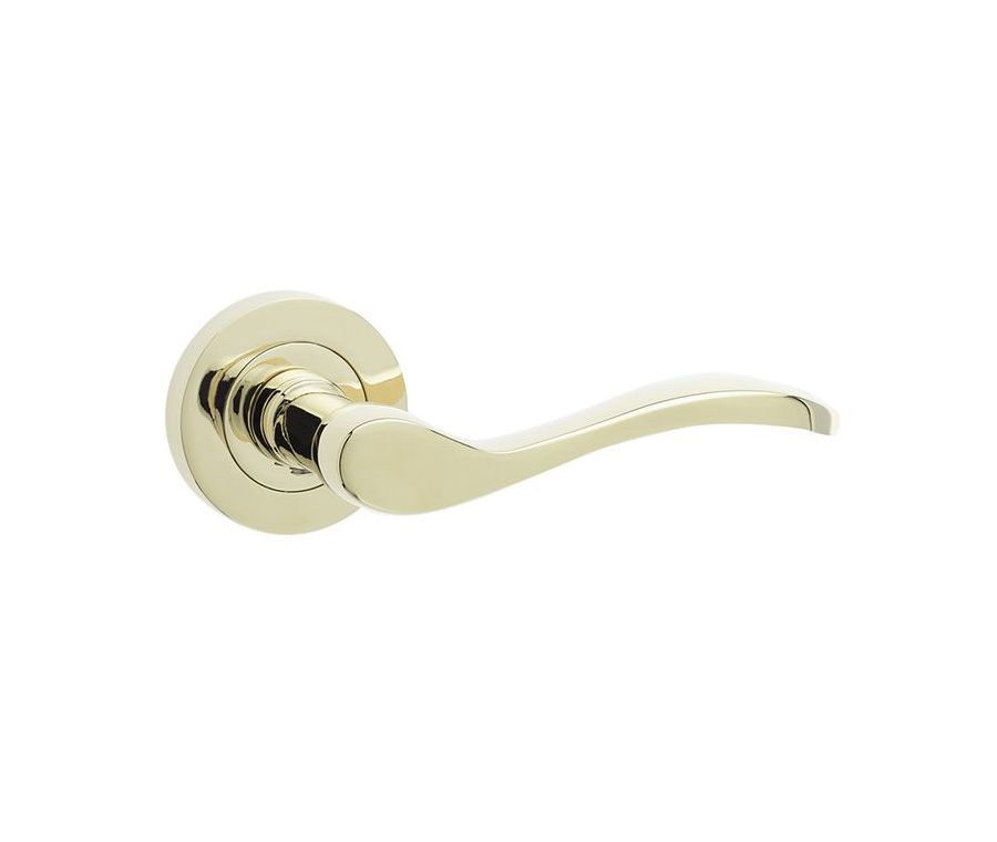 Frelan PVD Turin Lever on rose