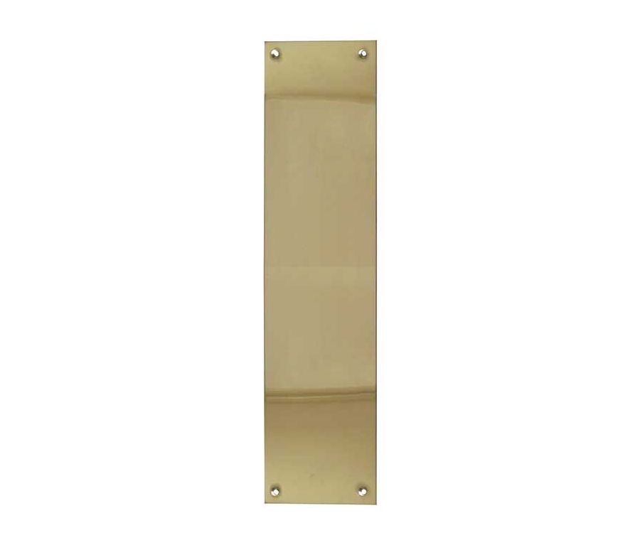 Frelan 305x75mm PB fingerplate drilled & csk
