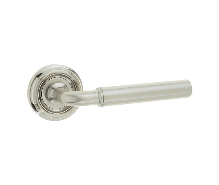 Frelan Elise Door Handle on Rose Nickel (Satin)