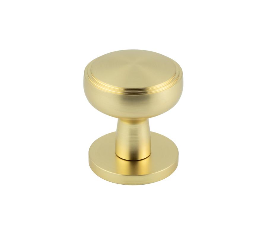 Frelan Satin Brass Classic Mortice Door Knob |  JV801SB