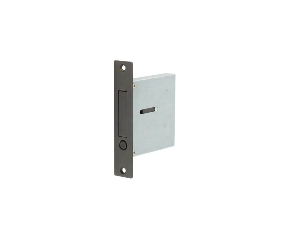 Frelan Dark Bronze Sliding Flush Handle | JV820DB