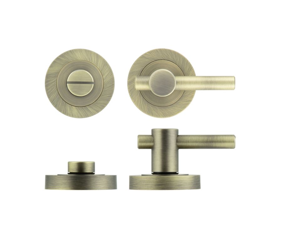 Jedo Antique Brass Easy Thumb Turn & Release | JV856AB