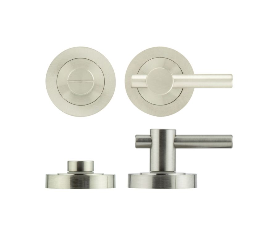Jedo Satin Nickel Easy Thumb Turn & Release | JV856SN