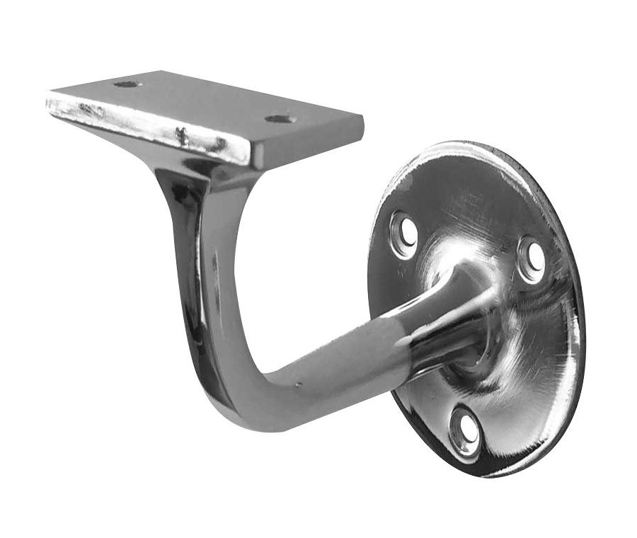 Frelan 63mm PC on Zinc handrail bracket