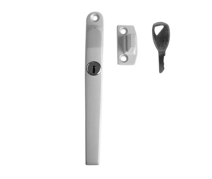 Frelan White locking casement fastener