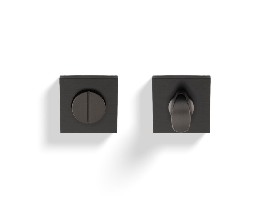 Valli Dark Bronze PVD Snib Turn & Release on square rose | K1104SQEDPVD