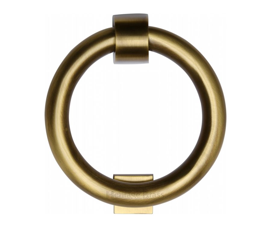 Heritage Brass Antique Brass Ring Door Knocker