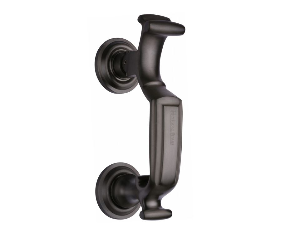 Heritage Brass Matt Bronze Doctor Front Door Knocker