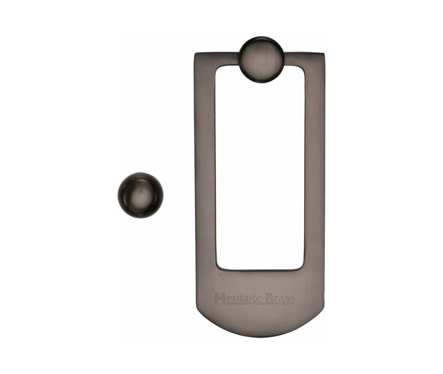 Heritage Brass Matt Bronze Front Door Knocker