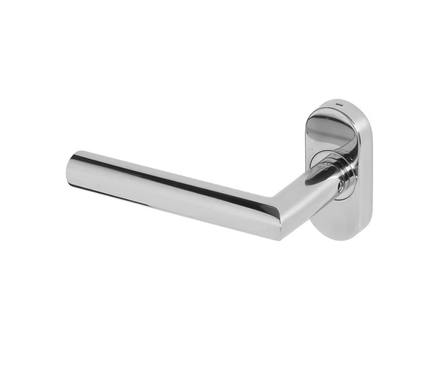 BLU Polished Stainless Steel Solid Mitre Lever  |  KM960C-PSS