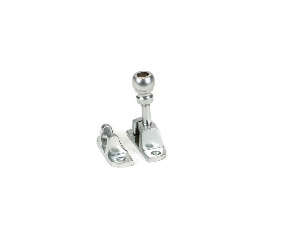 From the Anvil Satin Chrome Mushroom Brighton Fastener | 45961