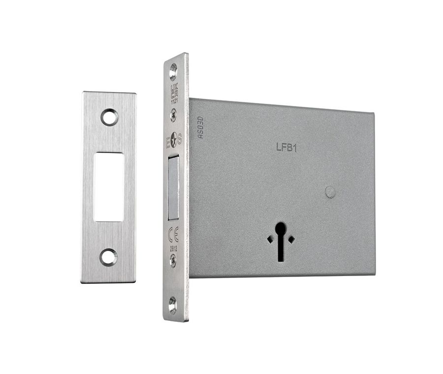 FB1 CE Marked Mortice Deadlock - Optional Fire Rated