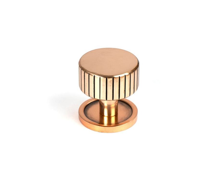 Anvil Polished Bronze Judd 32mm Cabinet Knob (Plain) | 50475