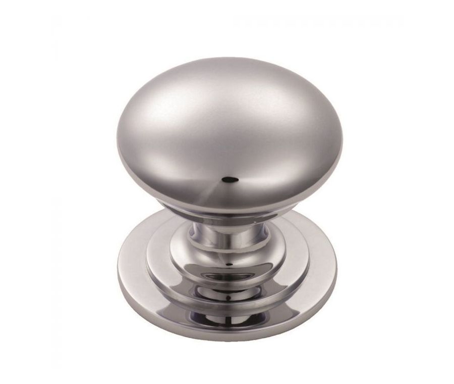 Polished Chrome 42mm Victorian Cupboard Knob | M47DCP