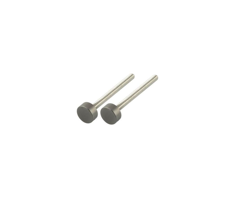 Pair Frelan Gun Metal M8 x 100mm Snake Eye Bolt | M8GM