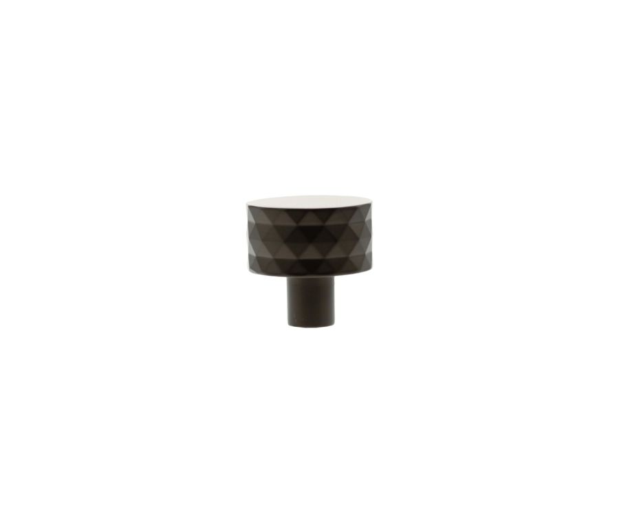 Urban Dark Bronze Chrysler Diamond Cabinet Knob | MHCD1530UDB