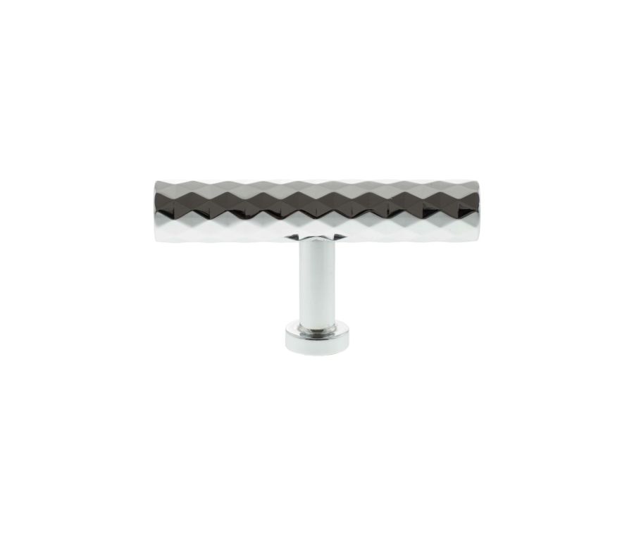 Polished Chrome Chrysler Diamond T Bar Cabinet Knob | MHCD1675PC