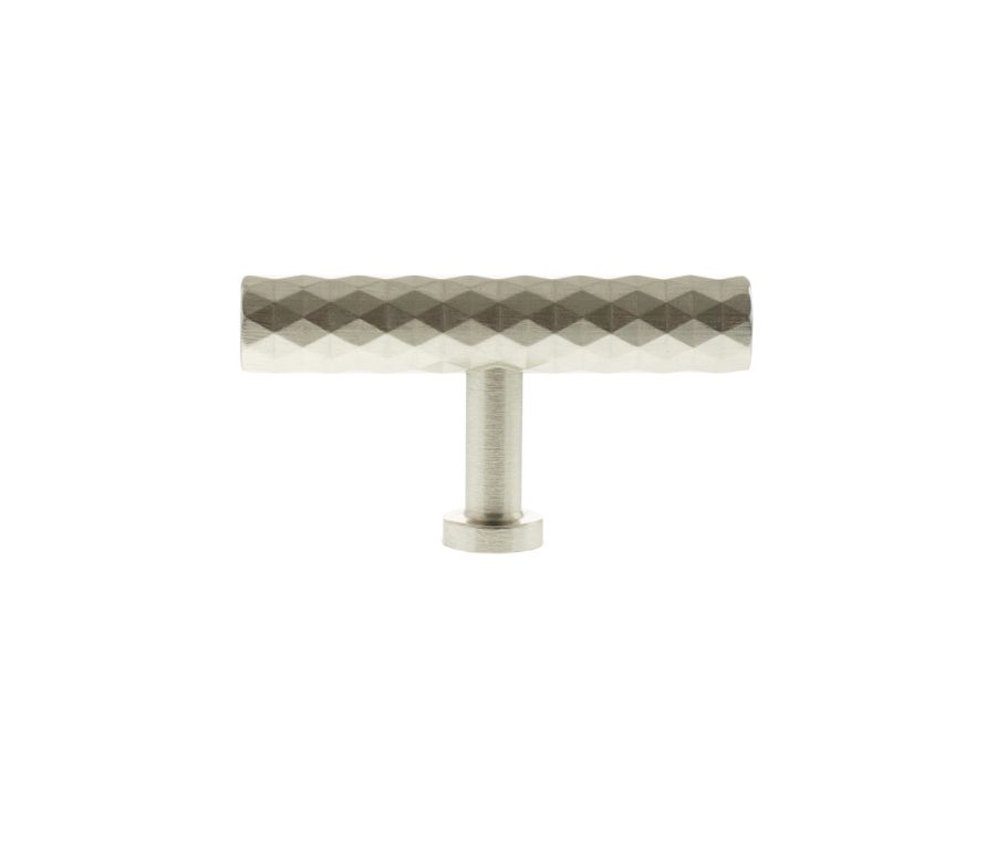 Satin NIckel Chrysler Diamond T Bar Cabinet Knob | MHCD1675SN