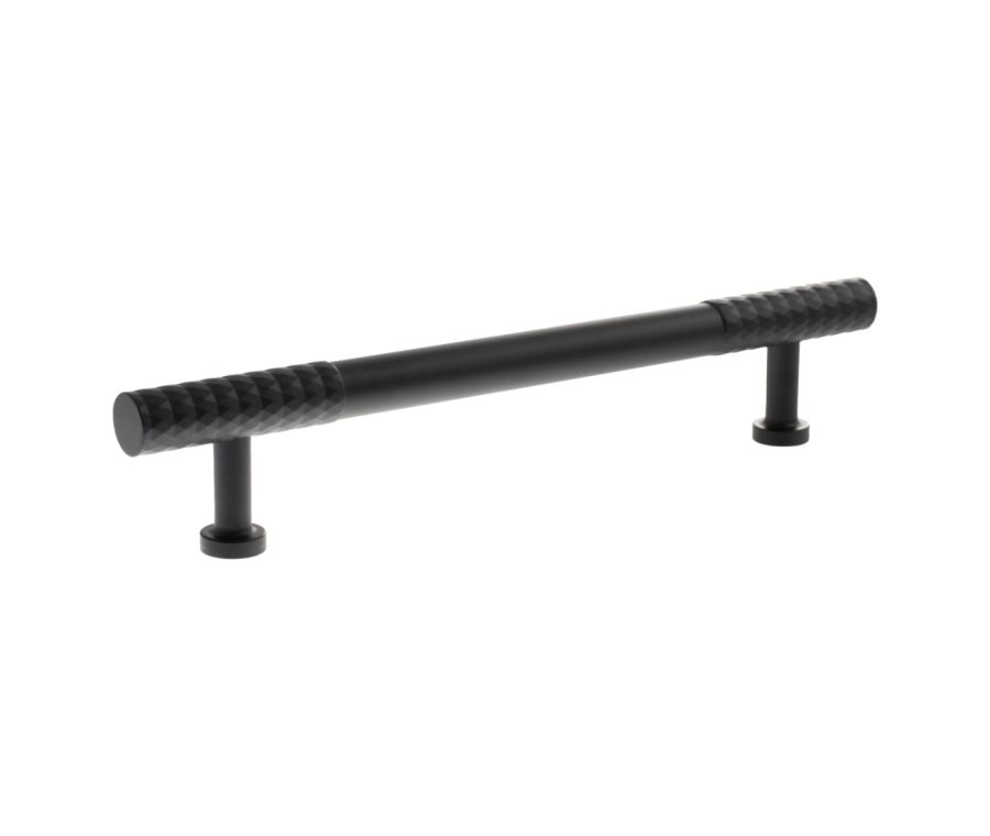 Matt Black 160mm Chrysler Diamond T Bar Handle | MHCD17160MB