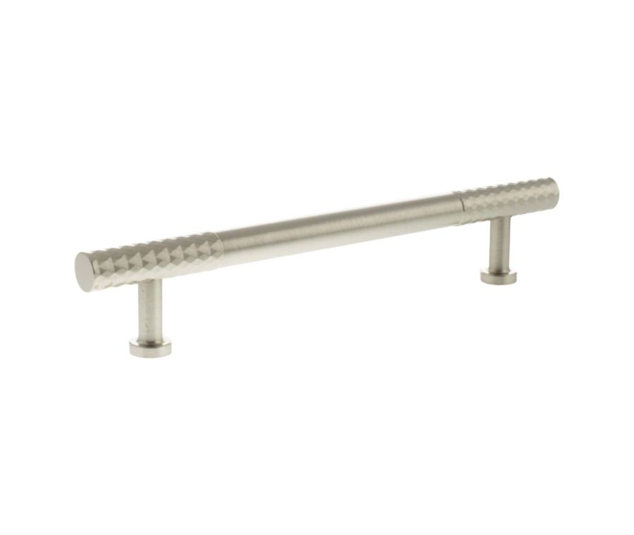 Satin Nickel 160mm Chrysler Diamond T Bar Handle | MHCD17160SN