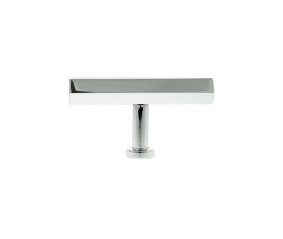 Polished Chrome Pennington Hexagonal T Bar Cabinet Knob | MHCH1675PC